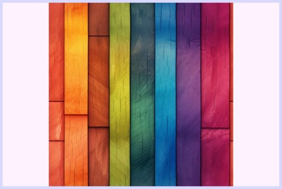 Download Rainbow Wood Seamless Pattern - Premium Resources