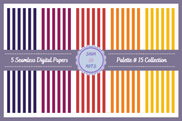 Download Seamless Stripes Pattern Digital Paper - Stripes Collection