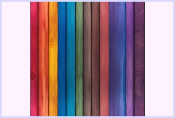 Download Rainbow Wood Seamless Pattern - Premium Resources